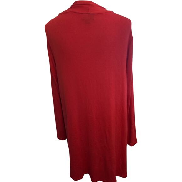 J. Jill Wearever Collection Open Front Cardigan, Pink, Women's Size 1X - Picture 3 of 5